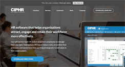Desktop Screenshot of ciphr.com