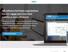 Tablet Screenshot of ciphr.com